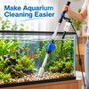 Electric Aquarium Gravel Vacuum for Fish Tank Cleaning – US