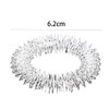 Ausi Acupressure Bracelets Wrist Massage Rings, Stainless Steel Flexible Wire