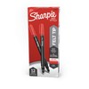 Sharpie Felt Tip Pens, Fine Point, Red, 12-Count