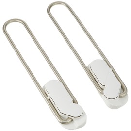 Kawaguchi Giken Indoor Clothes Drying Hoscreen, MDL-W, White, 1 Pair