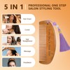 Encouragement Inspirational Gifts for Women Coworker Inspiring Wood Massage Comb