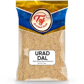 TAJ Urad Dal | 2-Pounds | Indian Origin | Split Matpe Beans