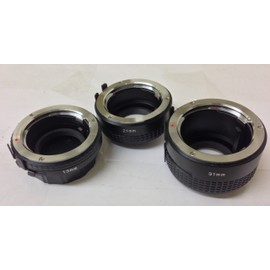 Rokunar Auto Extension Tube set for Sony Minolta Mount 13mm, 21mm, 31mm