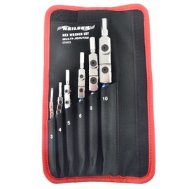 AB Tools Multi/Double Jointed Flexi Allen Hex Key Wrench Set 6pc 3mm - 10mm AN138