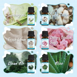 Salking Essential Oil Fresh Clean 12 x 10 ml -1