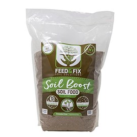 OrganiLock Soil Boost Fine Fertilizer Plant Food for Organic Growing, 12 Pound Bag