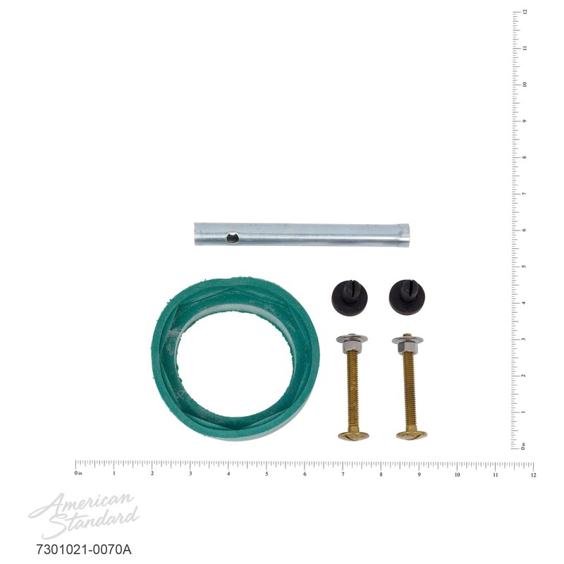 American Standard 7301021-0070A Toilet Tank-to-Bowl 3-Inch Coupling Connector Kit