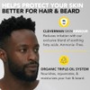 CLEVERMAN Kit De Tinte Para Cabello Y Barba Para Hombres,
