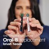 Oral-B Pro 100 CrossAction, Battery Powered Toothbrush, Black, 1 Count