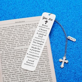 Easter Basket Essentials Easter Basket Stuffers for Teens Boys Girls Easter Gifts for Men Christian Gifts for Women First Communion Gifts for Girls Boys Baptism Gifts for Girl Boys Christian Bookmarks