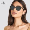 CARFIA Cateye Polarized Sunglasses for Women UV Protection, Italy Handcrafted