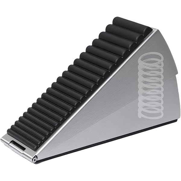 Large Door Stopper - Metal Door Wedge, Tall Door Stopper,