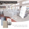 MOES Touch Wall Single Live Wire Smart Switch, No Neutral
