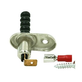 DNF 2 Pack Universal Car Door Pin Switch Adjustable Boot Bonnet Alarm Light Hood