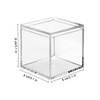 Lomgwumy Acrylic Box with Lid Small, Acrylic Box with Lid,