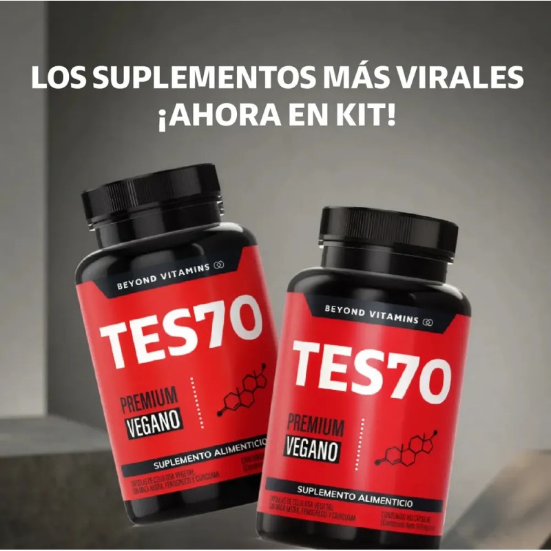 Beyond Vitamins - 2 X TES70 Vitaminas Hombres | Maca