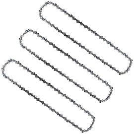 Opuladuo 3PC 10 Inch Chainsaw Chains, Replacement Chain for Black & Decker LCS1020 LCS1020B 20V Max Chainsaw, 10" Chain for WORX WG322 WG322.9 Cordless Chainsaw - 3/8'' .043'' 40 Drive Links