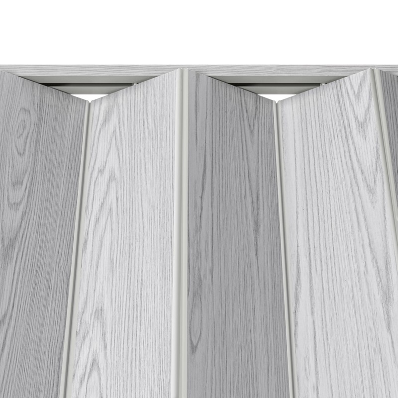 48" W Premium Foldable Accordion Doors, Double Walled Heavy Duty