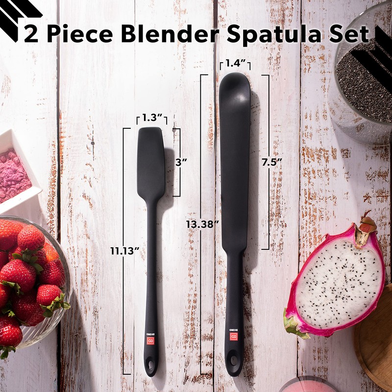 DI ORO Silicone Blender & Jar Spatulas - Heat Resistant