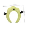 Beavorty Cute Plush Spa Headband for Women Elastic Cartoon Hairband