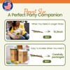 Individually Wrapped Clear Plastic Straws 10.2" Long-2000 pcs (4 boxes