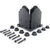 Ozco Laredo Sunset 6x6 Post Base Kit, Includes Decorative Plates,