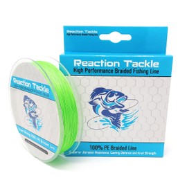 Reaction Tackle 9 Strand - Fluoro Green 20LB 300yd
