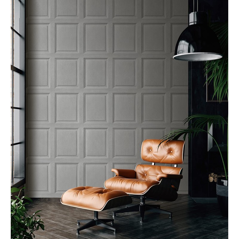 Exclusive New Glamour Modern Wood Panel 3D Effect Wooden Panelling