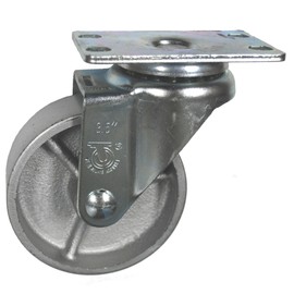 Transmission Hoist Caster - 3-1/2" Steel Wheel Caster - 300 Lbs Capacity