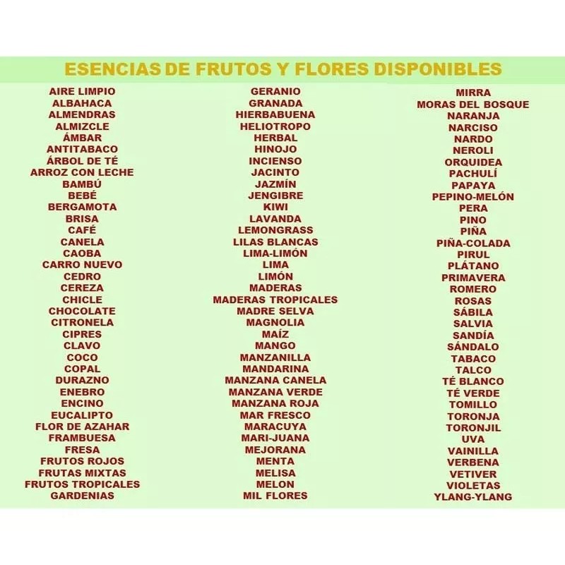 La Perfumm 10 Esencias De 10ml Oferta Para Perfumería Y