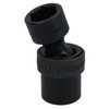 17mm 1/2in Drive Universal Swivel Wobble Metric Impact Shallow Socket