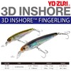 Yo-Zuri R1409-HMT: 3D Inshore Fingerling (Sp) 70Mm 2-3/4", Mullet