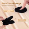 Black Denim Makeup Sponges,Blender Sponges for Foundation & Concealer, Non-Absorbent