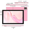 IWEGGO Android 15 Tablet, 10 inch 12GB RAM+64GB ROM/ 1TB