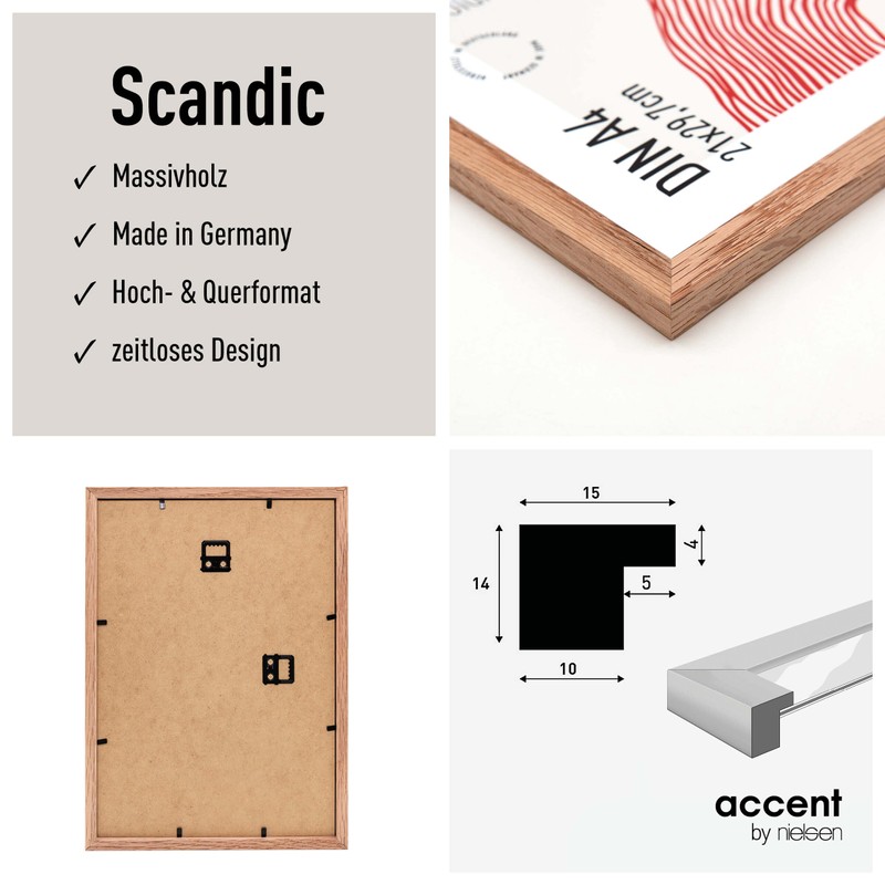 Nielsen Scandic Wooden Picture Frame