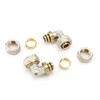 Pack of 2 90° Screw Fitting Angle for Diameter 16
