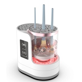 Automatischer Make-up Pinselreiniger, Luckits Make-up Pinsel Reinigungsmaschine mit automatischer Reinigertrocknung & aufbewahrung elektrischer Make-up Pinselreiniger Kosmetikpinsel Reinigungswerkzeug