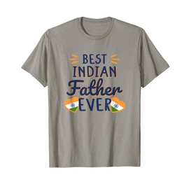 VXLS India Indian Flag Proud Love Father Daddy Fathers Day T-Shirt