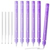 Temiary 6 Pcs Retractable Gel Pens & 4 Pcs Extra
