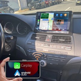 Unbranded For Honda Accord 2008 2009 2010-2013 Android 13.0 Car Radio Music Player Carplay