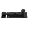 From The Anvil Black 4 Inch Straight Knob Bolt