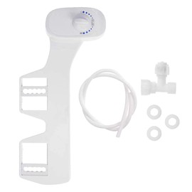 Deco Essentials Non-Electric Single Nozzle Toilet Seat Bidet for Standard 15/16"