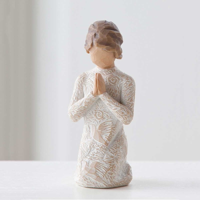 Prayer of Peace Figure Seek Quiet Inside Susan Lordi Demaco