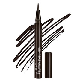Wet n Wild Delineador Líquido Proline Punta fácil Aplicación Dark Brown 0.5 g ,Alta Pigmentación, Larga Duración Delineador de Ojos Marrón Oscuro | Punta Precisa y Utradelgada Tipo Plumón, Larga Duración, Resistente al Agua ,Acabado Mate, Apto para Ojos Sensibles