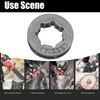 Yutacorex 3pcs .325" 7T 17mm Sprocket Drive Rim Kit For