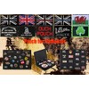 4 in 1 Tactical Military Patch Collecting Albums,4 Sheet Double