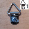 Rustark 110Pcs Small Triangle Ring Picture Hangers Frame Hanging Hangers