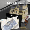 Mantfuty Micro Mini Notre Dame de Paris Cathedral Building Blocks