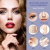 Depiladora Facial Mujer 2 en 1, Afeitadora Electrica Mujer con