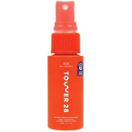 Tower Two Eight SOS Daily Rescue Facial Spray, pH Balanced, Natural Hypochlorous Acid Formula, 1 fl oz